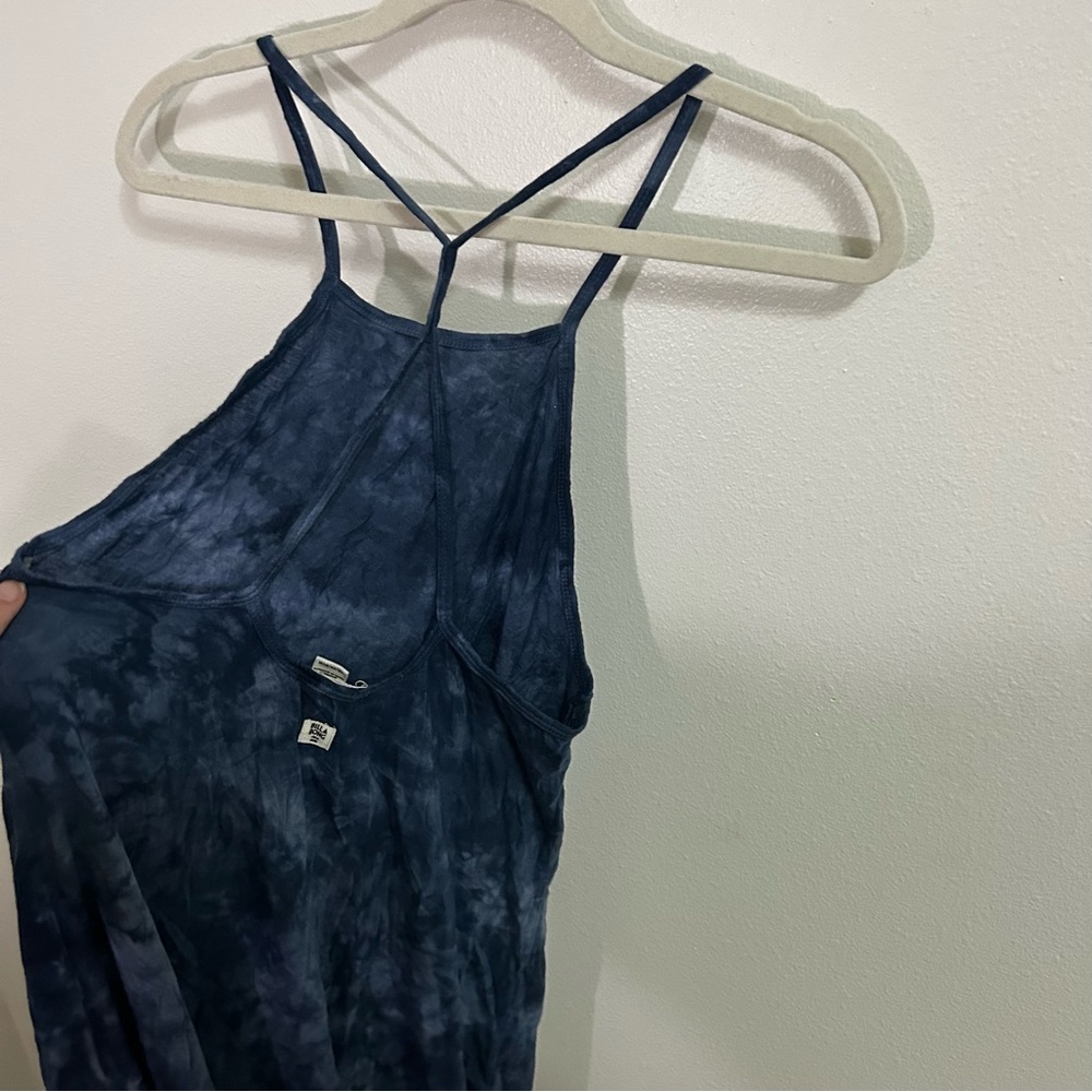 Billabong shorebird comfy cotton modal blend open back sundress - Picture 5 of 8